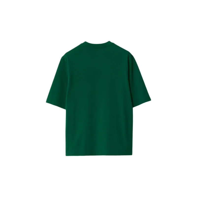 Burberry Embroidered-duck Cotton Tshirt-1