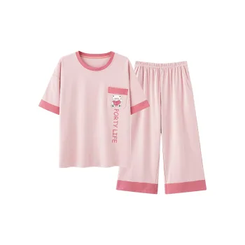 GOSO Pajama Set Women's Pink Shades