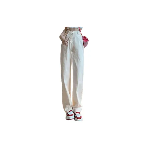 Weixi Jeans Women's Off White