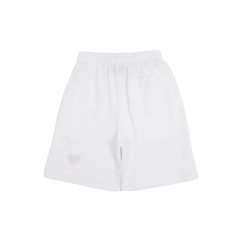 NERDY SS24 Casual Shorts Unisex Cream-1