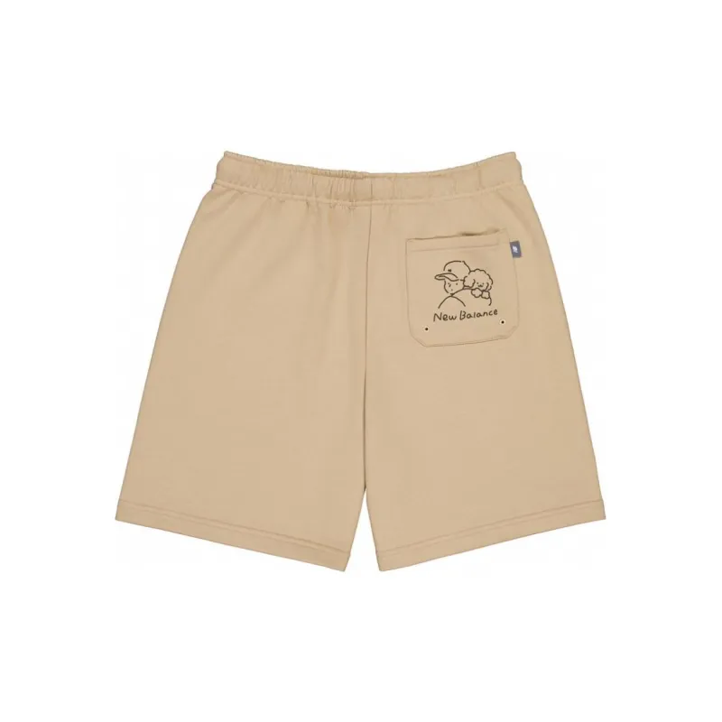 New Balance Casual Shorts Men's Brown-1