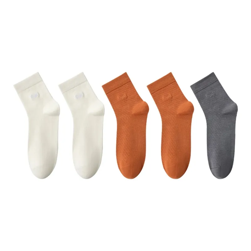 MIIOW Cool One Summer Series Mid Calf Socks Men's 5 Pack-4