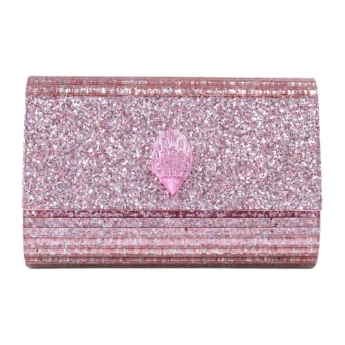 Kurt Geiger London Plexiglass With Crystal Clutch Women's Light Pink