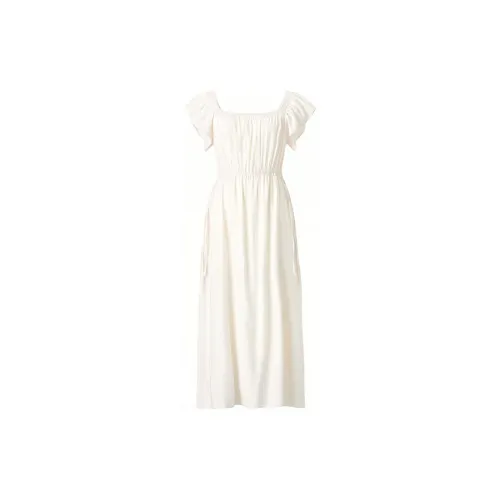 UNIQLO C Collection Short-Sleeved Dresses Women's White