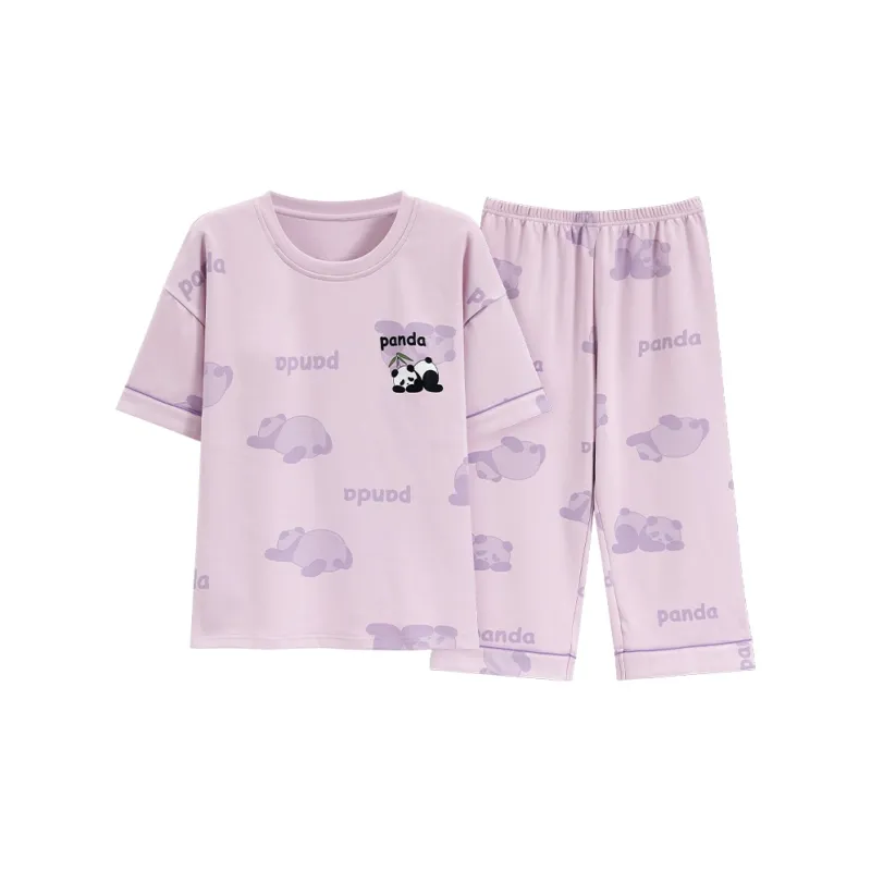 GOSO Pajama Set Women's Purple Shades-0