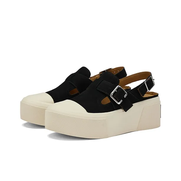 ZSBELLA Strap Sandals Women's Black Brown-7