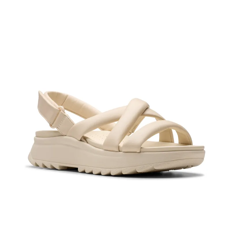 Clarks Beach Sandals Women's White-1