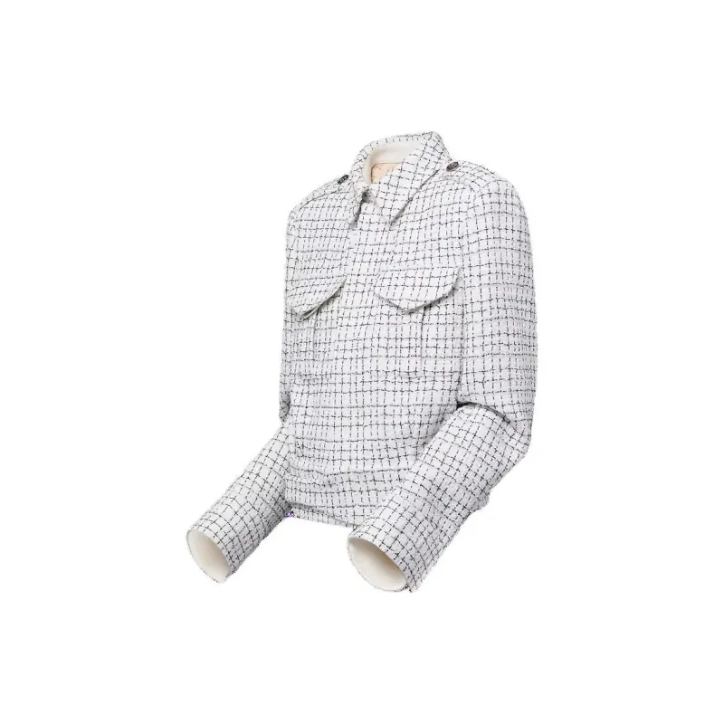 LOUIS VUITTON Jackets Coats Women's White-2