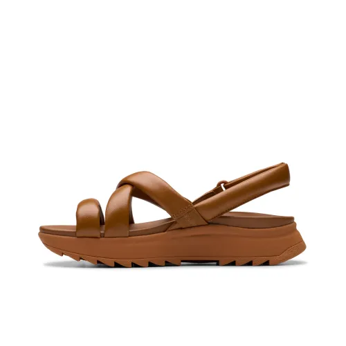 Clarks Beach Sandals Women's Brown