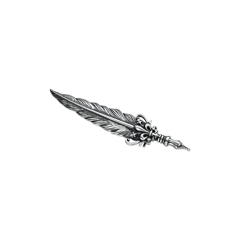 MYSH S925 Silver Brooches Men's-3