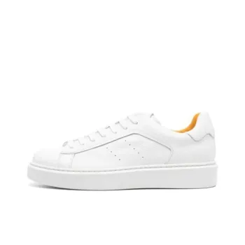 DOUCAL'S Flatform Leather Sneakers