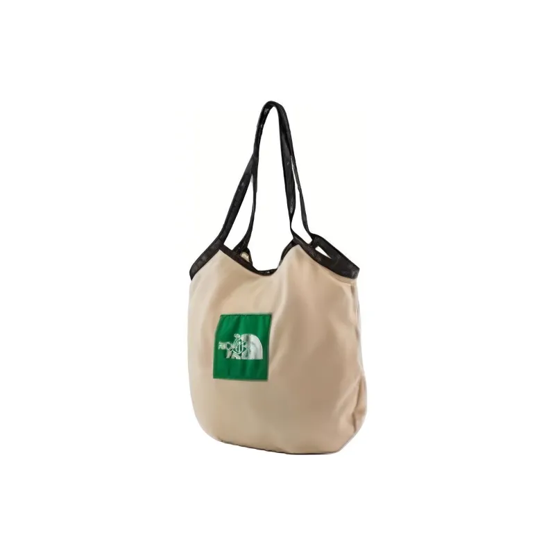 THE NORTH FACE Mesh Portable Crossbody Bag, Shoulder Bag Unisex Gravel Sand/Purple-1