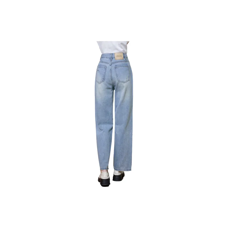SMEN Jeans Women's Denim Blue-1