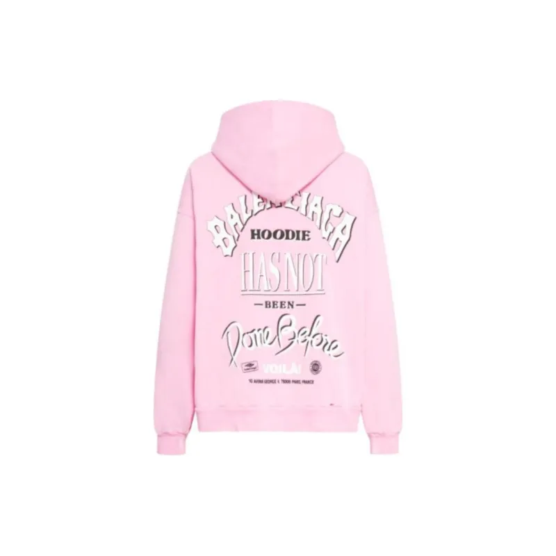 Balenciaga Graphic Printed Zip Up Hoodie-1