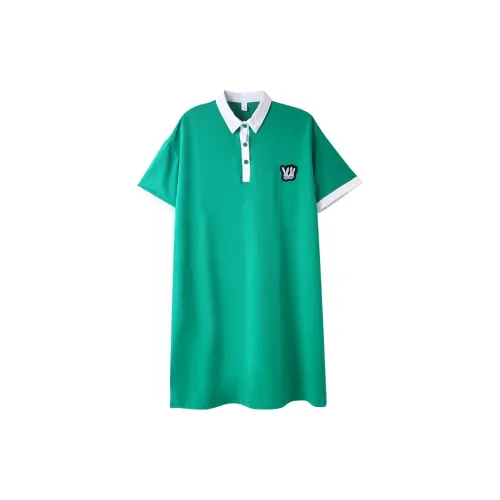 Fun Rabbit Nightgown Women's Algae Green