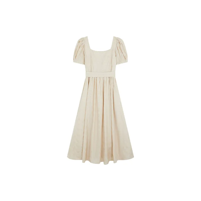 THE SEA LIFE Short Sleeved Dress Women's Tea Brown-1