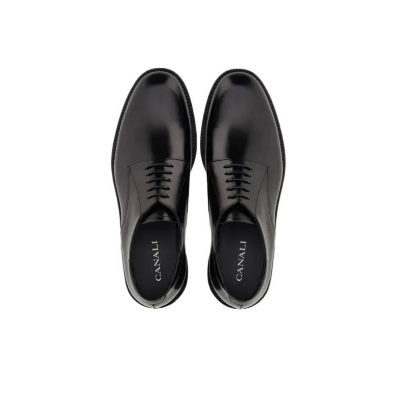 Canali Dress Shoes Men Low-Top Black-3