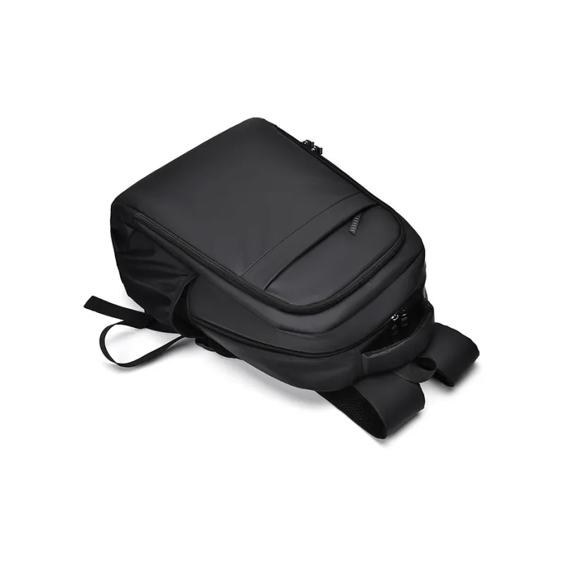 DOSRFINI Oxford Backpack Men's Black/Gray/Green-4