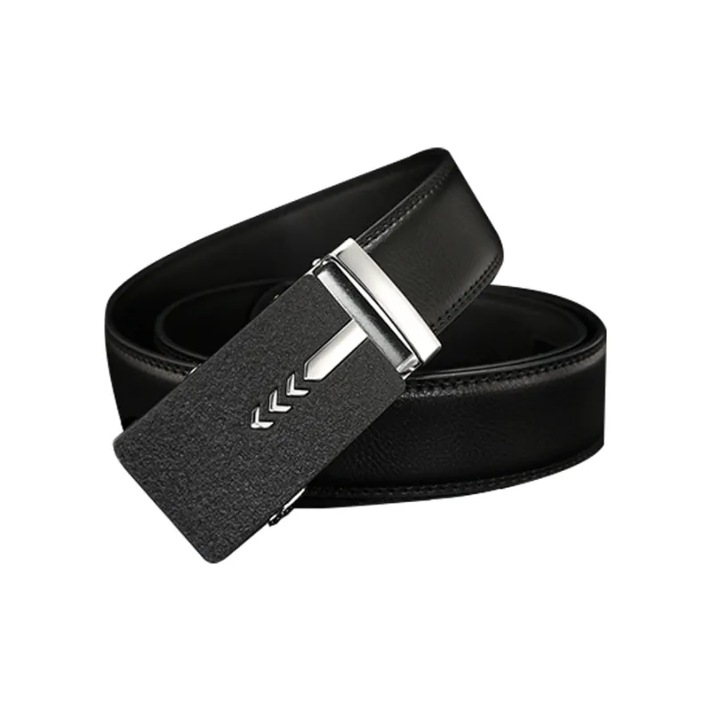 CARTELO Cow Split Leather Belts Men's Width 3.5cm-2