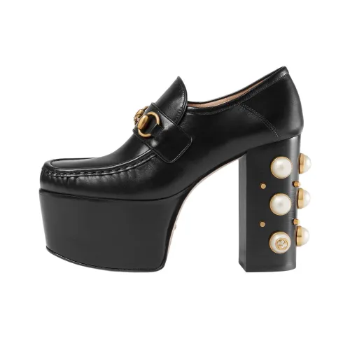 GUCCI Loafers Women's Black