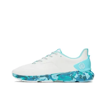 GFORE MG4+ Low-Top Golf Shoes Men's White Green