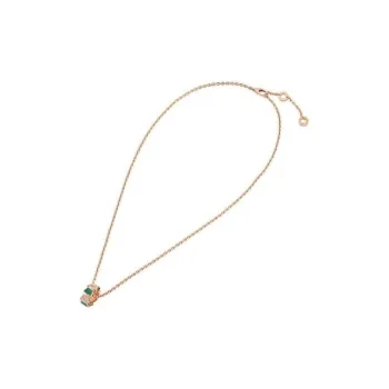 BVLGARI SERPENTI VIPER Rose Gold Necklaces Women's