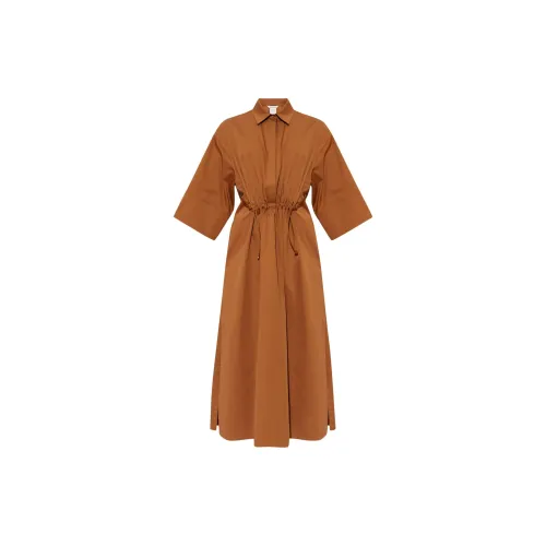 MaxMara Long-Sleeved Dresses Women's Brown