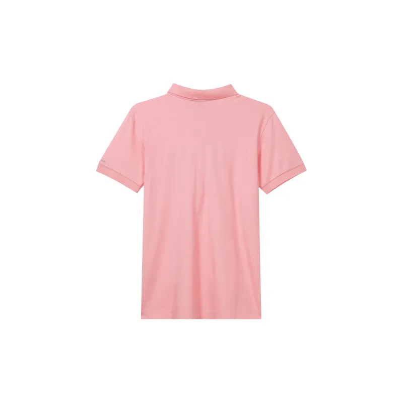 Columbia Polo Shirt Women's Pink-1