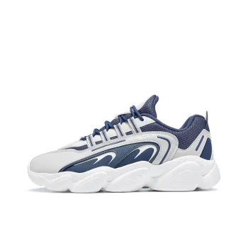 Erke Sweetheart 2.0 Cushioned Slip Resistant Breathable Low Top Casual Shoes Men's Blue White