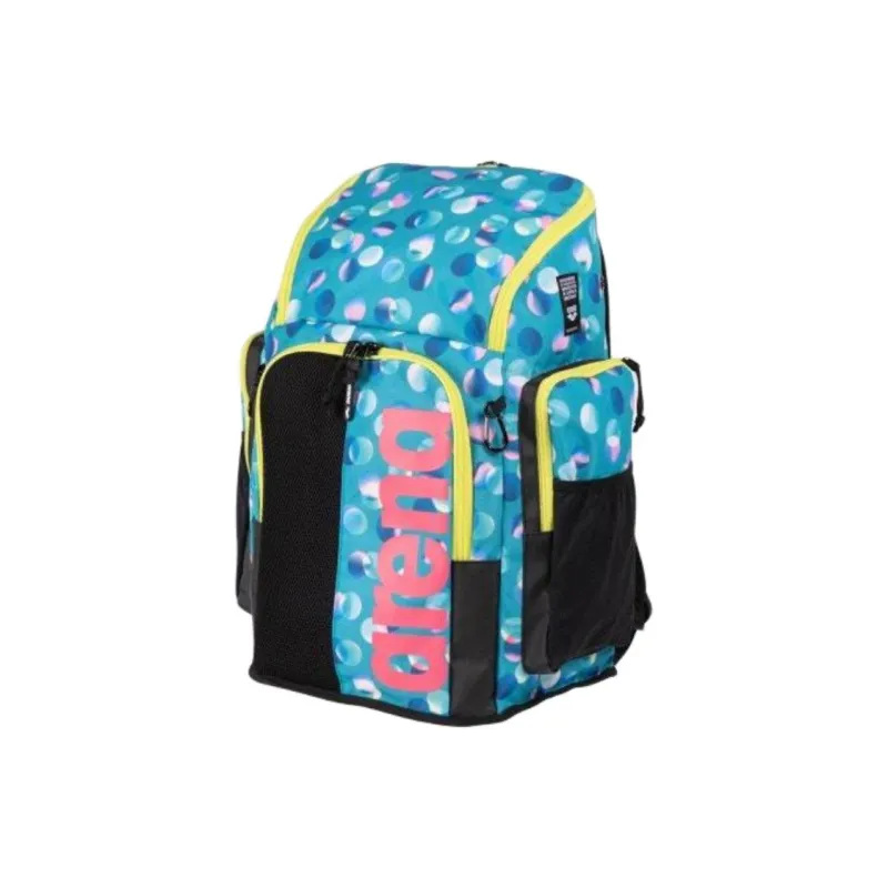 Arena Polyester Backpack Unisex Colorful Paper Shreds-1
