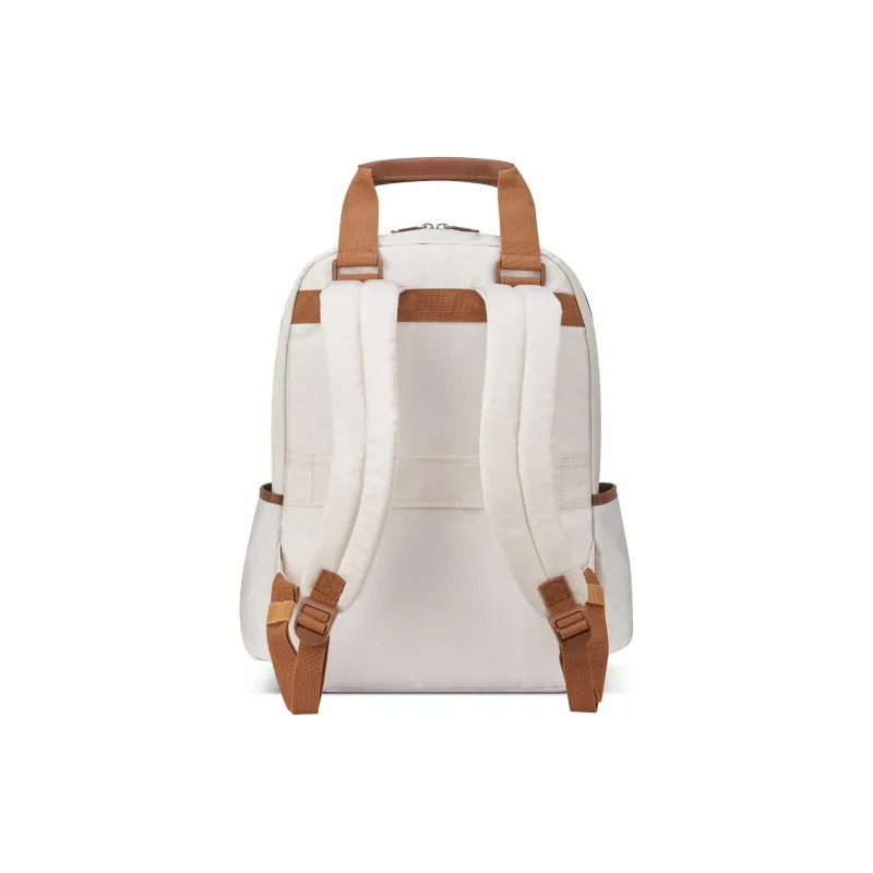 DELSEY Polyester Backpack Large Size Unisex White-2