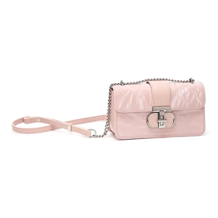 BETTINA VIVIAN PU Shoulder Bag Women's Pink-2