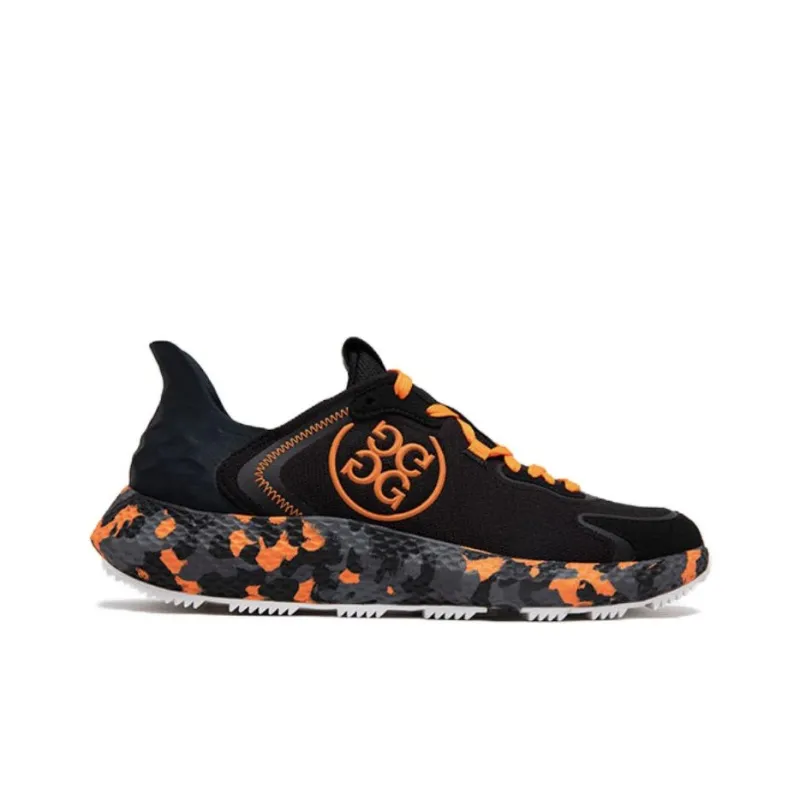 GFORE MG4X2 Low Top Golf Shoes Men's Black Orange-1