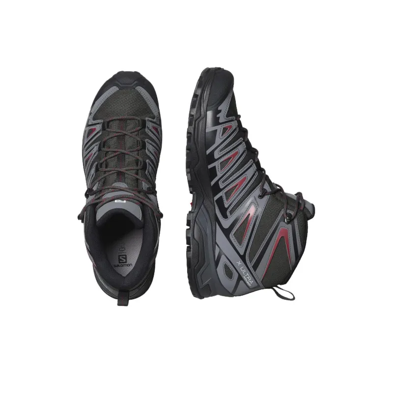SALOMON X Ultra Pioneer Mid CSWP 'Peat Biking Red'-2