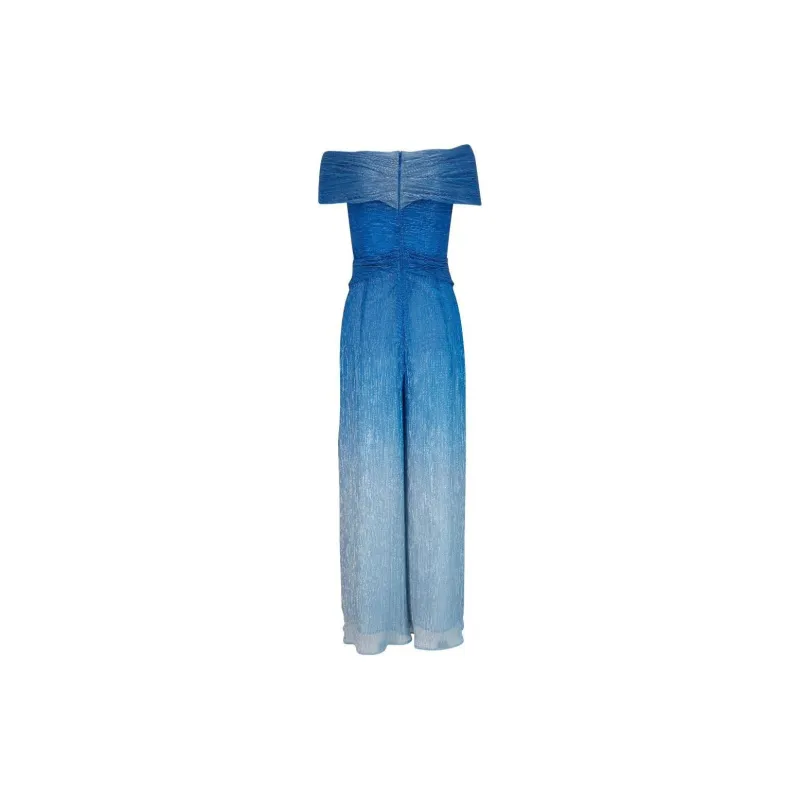 Talbot Runhof Gradient effect Sleeveless Dress-1