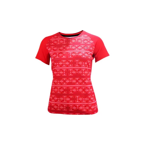 LINING Badminton Series T-Shirts Women's Red