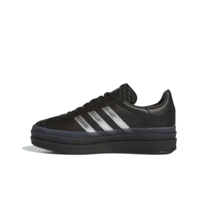 Adidas Gazelle Bold Pride Pabllo Vittar Core Black Silver Metallic Lucid Pink Women's-0