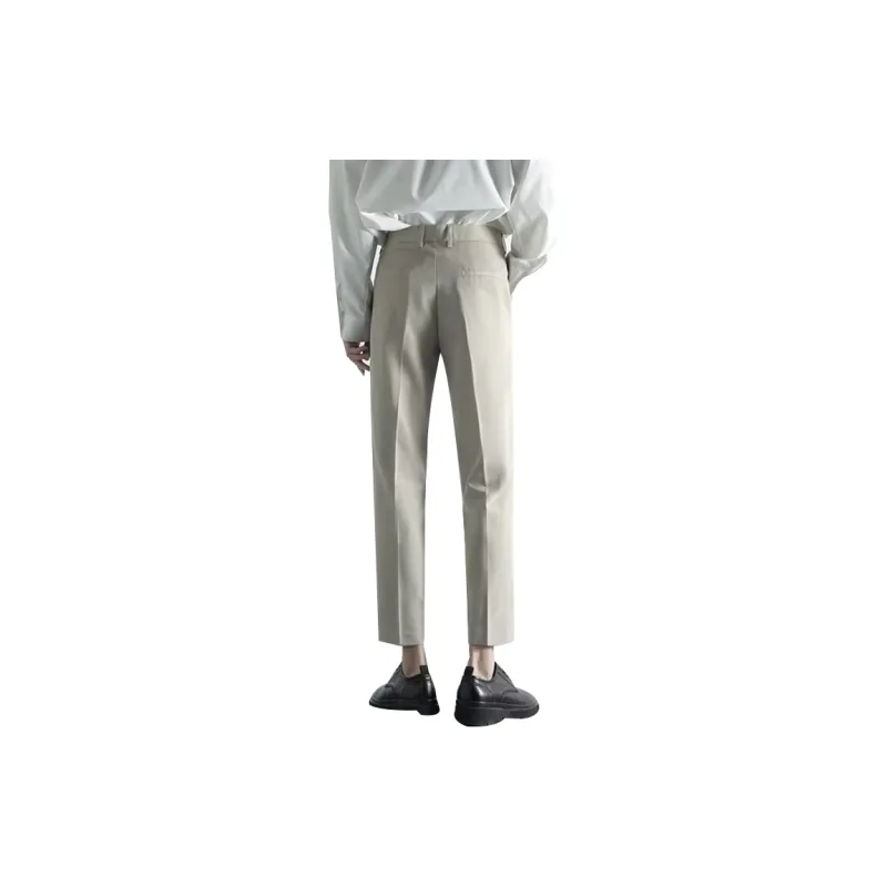 AMANDA BY Casual Pants Summer Men's Black-5