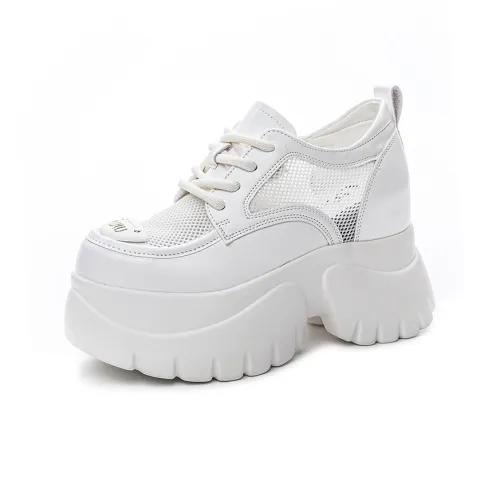 Shangjinni Casual Single Bandana shoes 8cm Women's