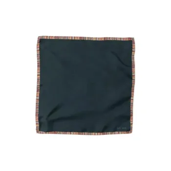 Paul Smith Striped border Silk Scarf