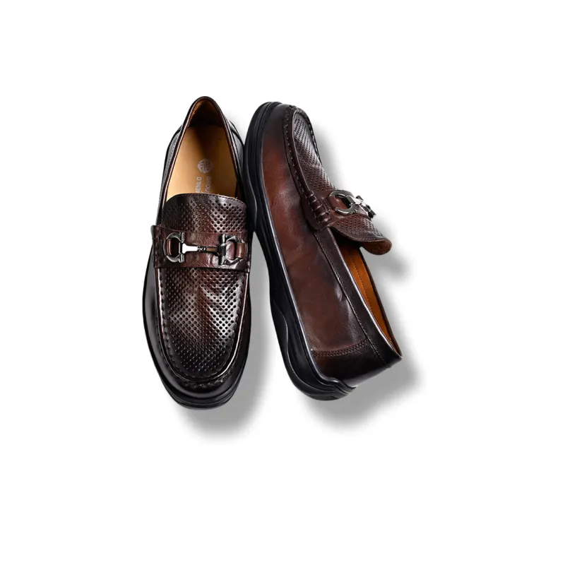 Brounvanm Loafers Men Black/Brown-7