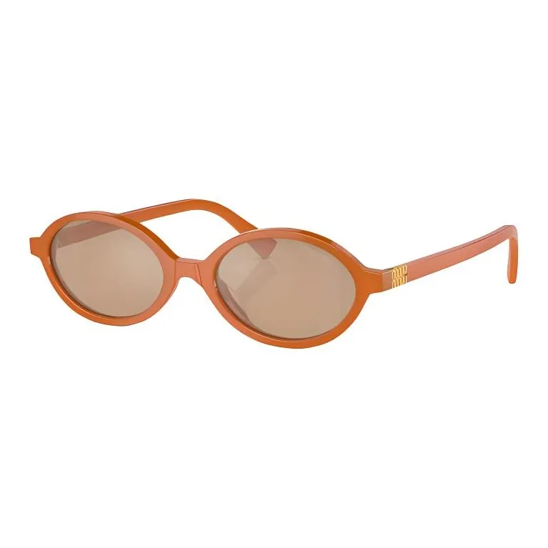 MIU MIU Oval Frame Sunglasses-0