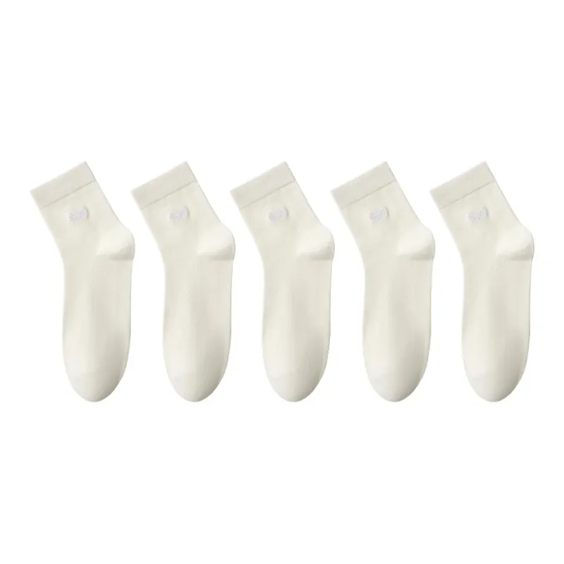 MIIOW Cool One Summer Series Mid Calf Socks Men's 5 Pack-16