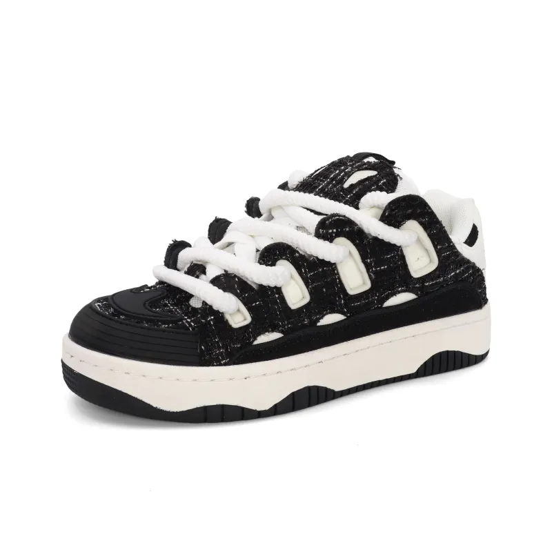 OHJC Slip-Resistant Cushioning Wear-Resistant Lightweight Breathable Low-Top Skateboard Shoes Unisex-47