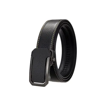 Lanza Cow Leather Belts Men's Width 3.5cm