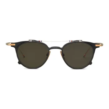 THOM BROWNE Round frame Flip up Sunglasses