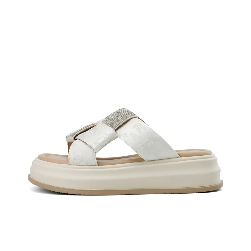 JOSINY PU Polyurethane Slip-Resistant Abrasion-Resistant Slide Slippers Women's-9