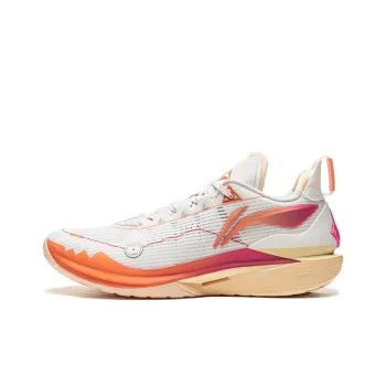 LINING JB2 Basketball Shoes Men Low Top White Orange