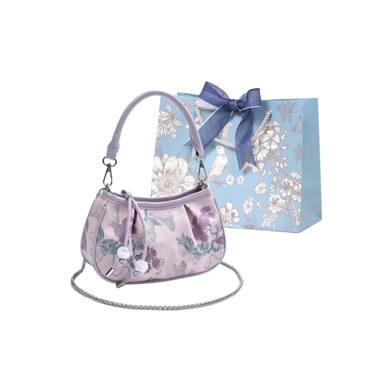 REDOO PU Shoulder Bag Women's Silver/Ecru/Black/Purple-6