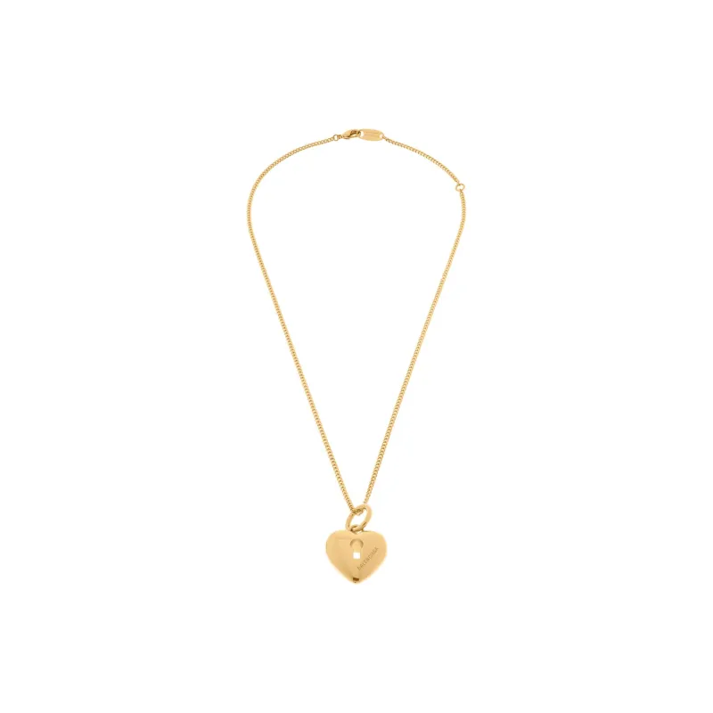 Balenciaga Brass Necklaces Women's Gold-0